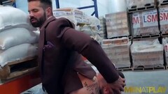Cute Warehouse Anal With Classy Businessmen Thumb