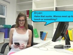 Gorgeous Office Whore Gets Destroyed By Random Guy Off the Internet Thumb