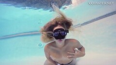 Sexy Orgasmic underwater masturbation by Sophie Murena Thumb