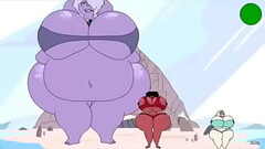 Jackurai Steven universe giantess growth hourglass expansion Thumb