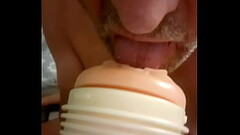 Playing with my artificial pussy Thumb