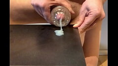 Fleshlight fucking with nice cumshot Thumb