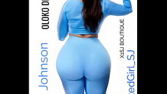 Big Huge Massive Enormous African Ass Yansh of Queen Sade Johnson Thumb