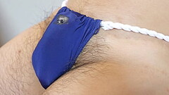 Hands Free Cum with Japanese Loincloth Thumb
