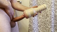Huge cum explosion from fucking my fleshlight Thumb