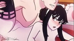 Yor x Loid Spy Family milf mom fucking pussy anime girl Thumb