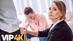 TUTOR4K. Boy doesnt want to pay debt off and stepmom serves studs cock Thumb