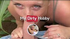 My Dirty Hobby - Farmer creampies horny blonde Thumb