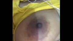 Horny sparkle show her boobs, pussy, and finger sucking Thumb