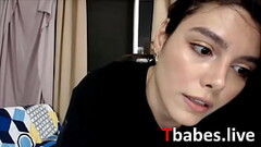 Perfect Tranny Shows Her Sexy Dick And Pleases Herself Thumb