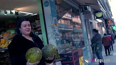Big titted and assed MILF enjoys a PUBLIC EXHIBITIONS and then gets fucked at home! Thumb