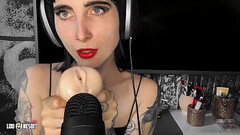 ASMR Fleshlight JOI Lou Nesbit, Lia Louise Thumb