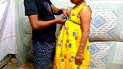 Everbest Indian hot bhabhi amazing XXX sex With Tailor Master!! Hindi sex Thumb