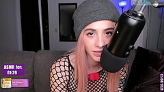 Gia Baker GagBall and Small ASMR with dirty talk Thumb