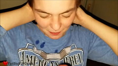 Petite GF Rides Fat Cock HUUUGE Facial!!!! Thumb