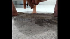 Dinosxxxx pissing and squirting while riding dildo Thumb