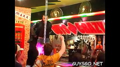 Crazy men gloryhole party Thumb
