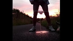 Onderweg bij een wandeling plassen Thumb