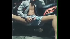 College twink masturbation outdoor Thumb