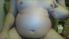 Porky Pig Jiggles His Fat Round Belly After He Submits to Female Wrestling Thumb