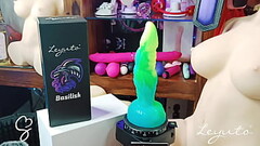 Sarah Sue Reviews Basilisk Luminous Fantasy Dildo from Leyuto Thumb