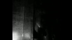 Silhouette of an African man Thumb