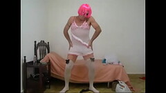 Sissy Coca see through outfit Thumb