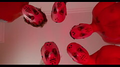 First Time Gangbang for Nikki Tiki 5on1 DP Balls deep, rough deepthroat facial cumshot FLX038 Thumb