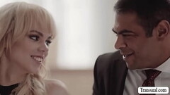 Hot TS stepteen barebacked by stepdaddy Thumb