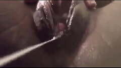 Leaking cum Thumb