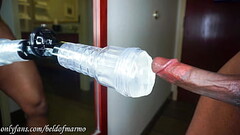 Solo BBC Fleshlight Hotel Fun Thumb