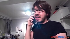 Real newbie sucking cock Thumb