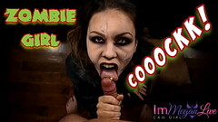 ZOMBIE GIRL HUNGRY FOR COCK - Preview - ImMeganLive Thumb