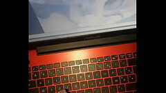 Cum in front of an old video Thumb