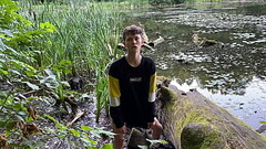 Naughty Teen Boy Jerking off in Public Park , I was almost Caught ! / Big Dick / Cute / Fat Cock / Thumb