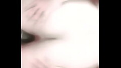 White BBW takes long BBC in the ass Thumb