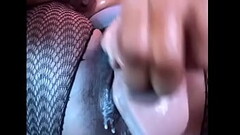 girl squirts loads of cream while playing with her vagina Thumb