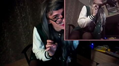 tight femboy rainyair, two cameras, plus a big dildo and some ass juice Thumb