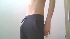 Hung guy trying out clothes for date night Thumb