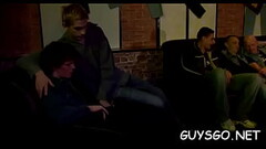 Wet orgy full of hard dicks Thumb
