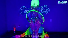 Jewelz Blu Body Paint and Masturbation show Thumb