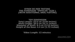 Syren De Mer Testing The Handmade Impaler Size L (With Additional Anal Fisting) TWT083 Thumb