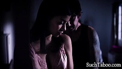 Reluctant step Daughter Lets Insomniac Fuck Her ONCE So He Can Rest - Savannah Sixx Thumb