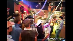 Erotic homo sex party with fellows Thumb