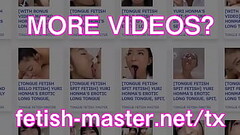 Japanese Asian Tongue Spit Face Nose Licking Sucking Kissing Handjob Fetish - More at fetish-master. Thumb