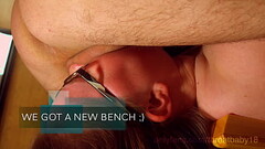 Teen Throat Fuck Over A Bench Throatpie Thumb