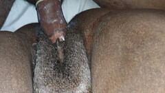 Feeling her tight pussy Thumb