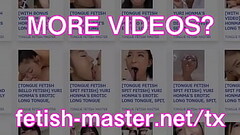 Japanese Asian Tongue Spit Face Nose Licking Sucking Kissing Handjob Fetish - More at fetish-master. Thumb