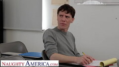 Naughty America - Liz Jordan is no fun but Rion can change that by giving her a hard fuck! Thumb