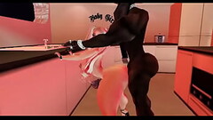 Sofia tr&aacute_s irm&atilde_ pra treta, sai e deixa ela sozinha aguentando o negr&atilde_o 3 - imvu Thumb